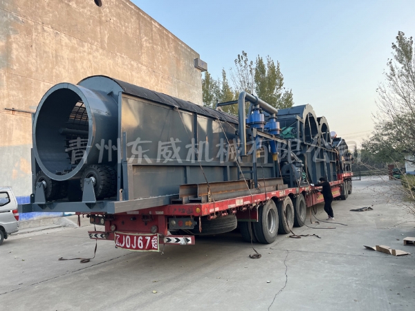 洗沙設備發(fā)貨現(xiàn)場